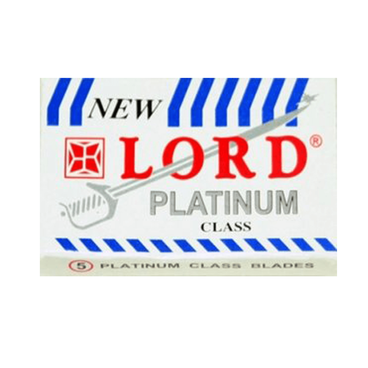 Lord Platinum Class Safety Razor Blades (5 Pack) – Naked Armor Razors