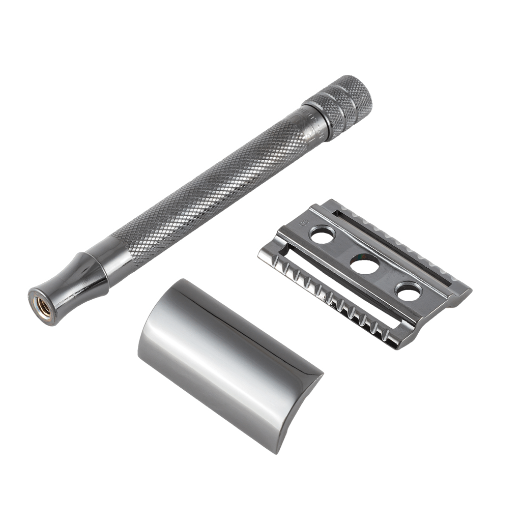 Merkur 23c Extra Long Handle Black Safety Razor