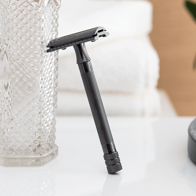 Merkur 23c Extra Long Handle Black Safety Razor