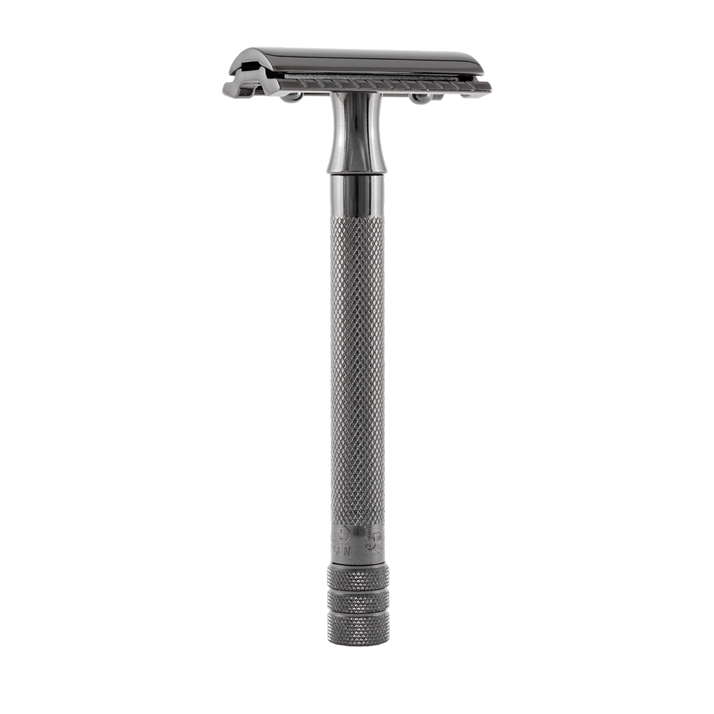 Merkur 23c Extra Long Handle Black Safety Razor