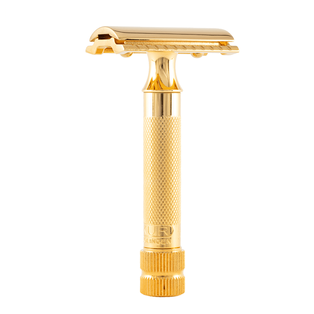 Merkur 34G Gold Heavy Duty Double Edge Safety Razor