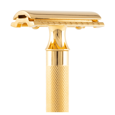 Merkur 34G Gold Heavy Duty Double Edge Safety Razor