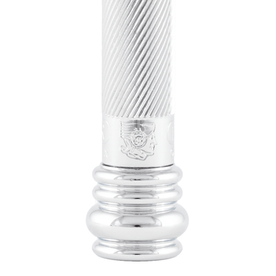 Merkur 38C HD Long Handle Barber Pole Safety Razor Chrome
