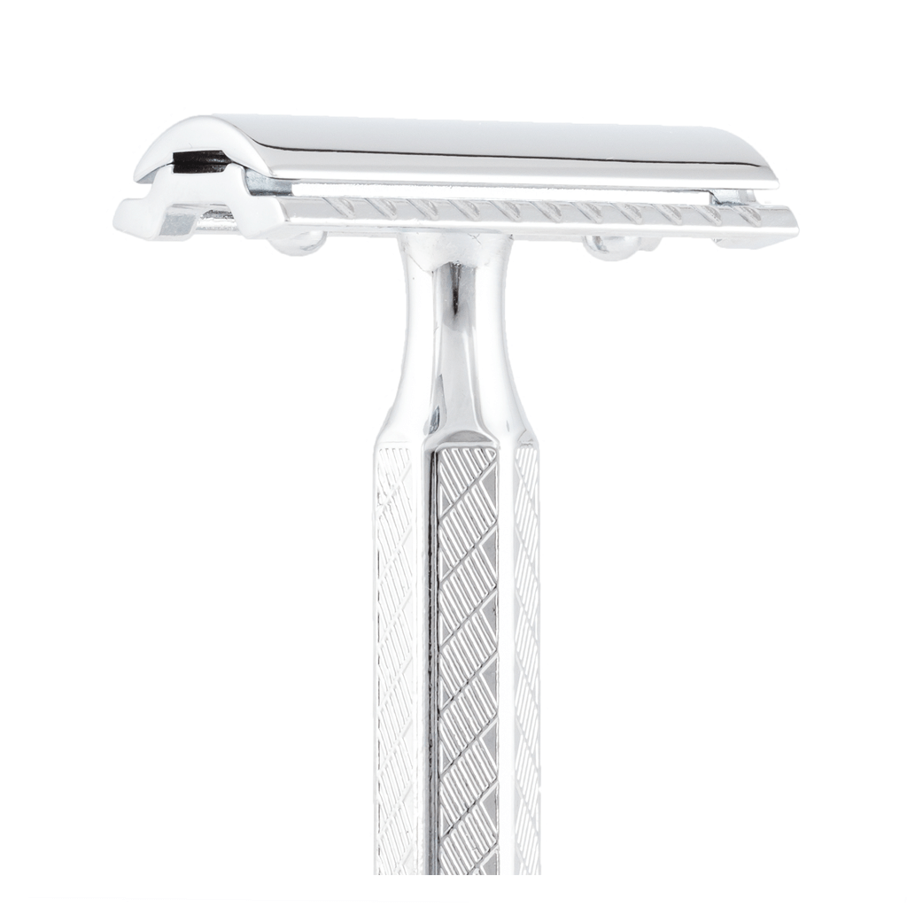Merker Razors Merkur 42C Classic Chrome Safety Razor for Precision Shaving – Naked ...