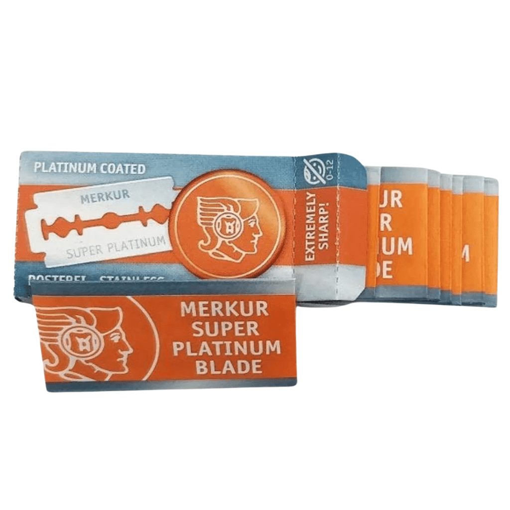 Merker Razors Merkur Super Platinum Razor Blades - 10 Pack – Naked Armor Razors