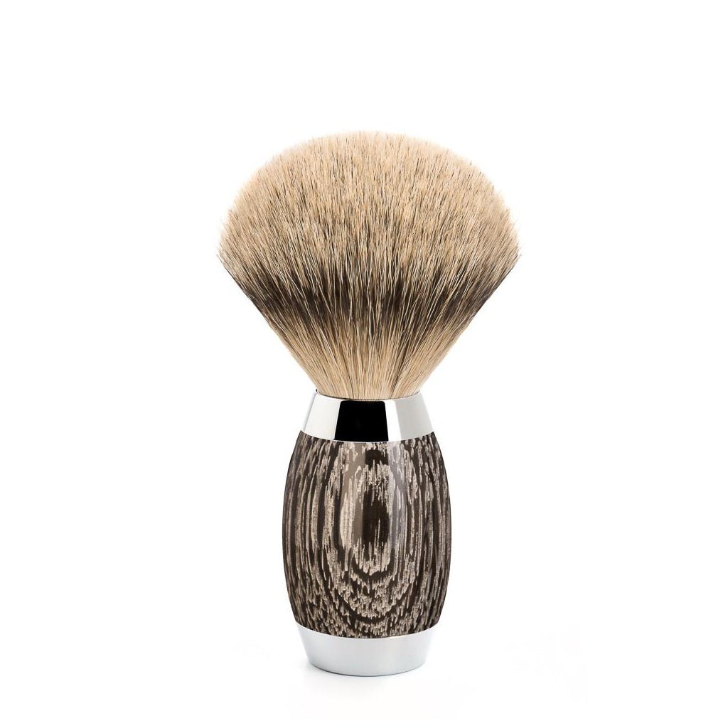 Acient Razors Muhle Ancient Oak Safety Razor Set - Silvertip Shaving Brush – Naked ...