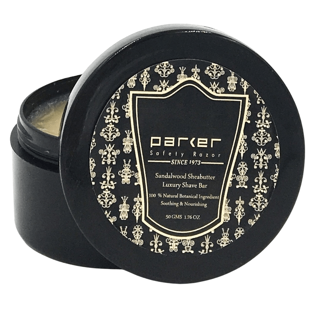 Parker Sandalwood Shea Butter Shaving Soap 50g – Naked Armor Razors