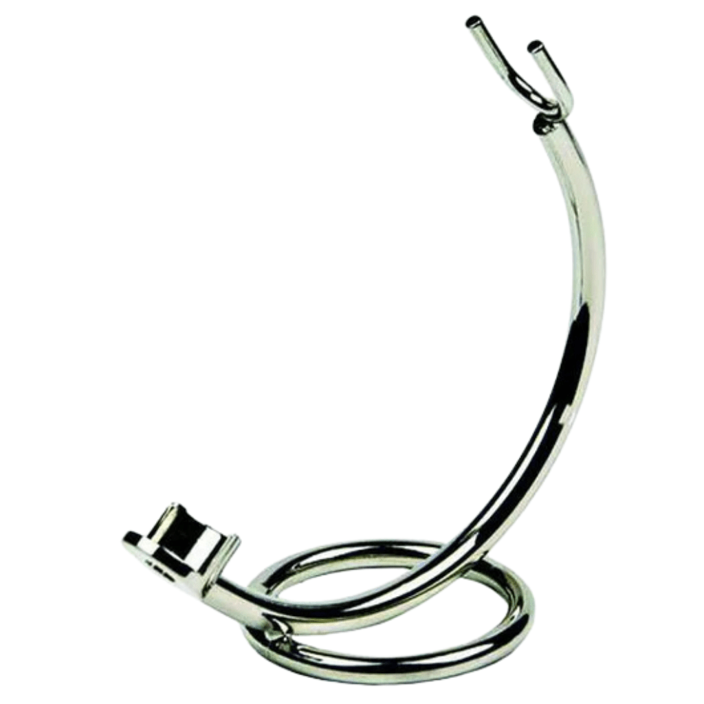Chrome Curved Straight Razor Stand - Pure Badger Collection – Naked ...