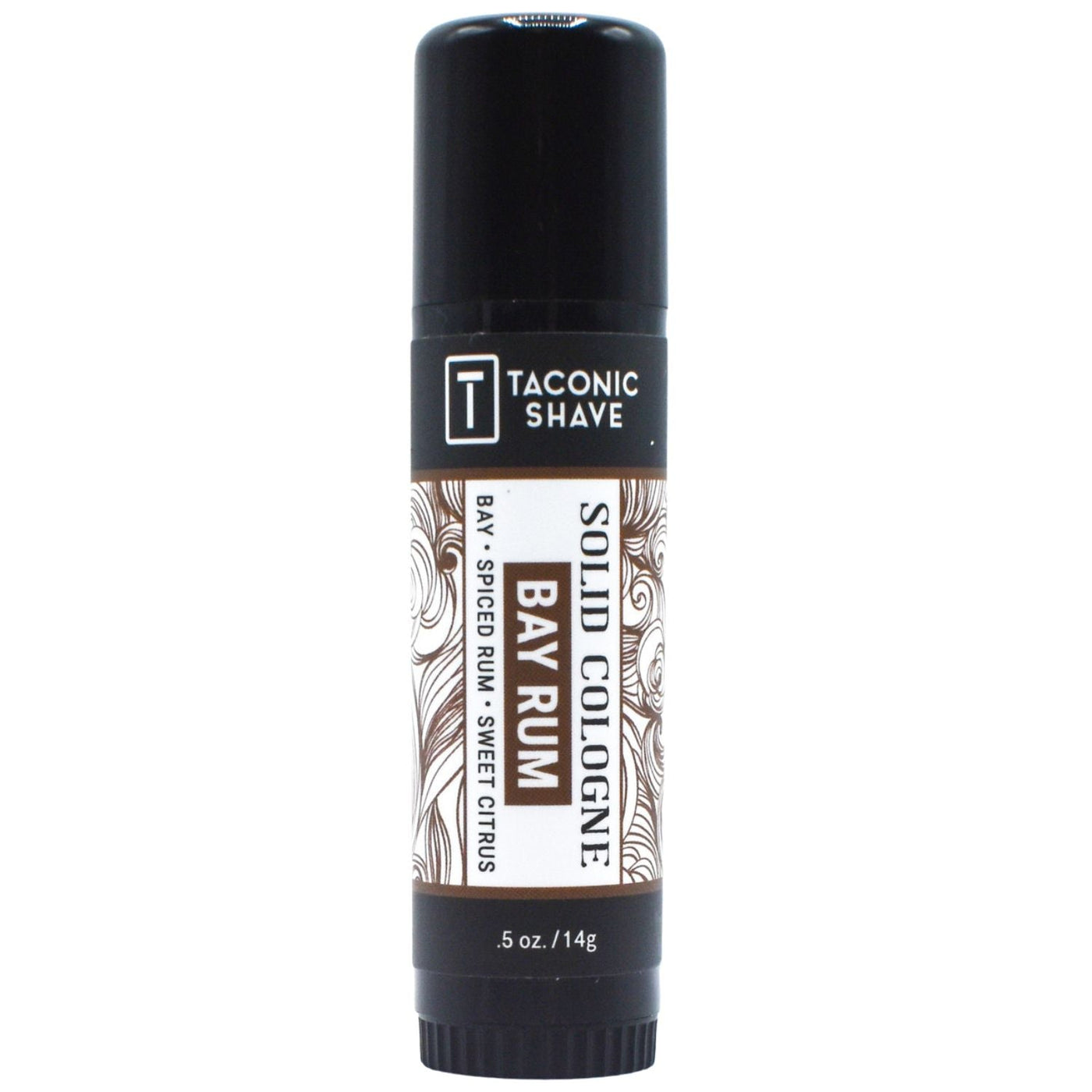 Taconic Shave Bay Rum Wax - Based Solid Cologne 0.5 oz