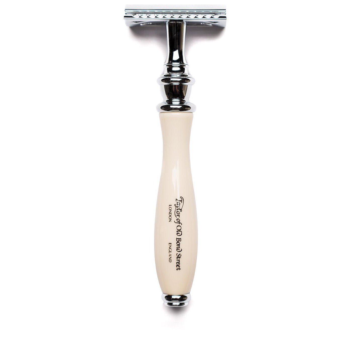 Taylor of Old Bond Street Victorian Safety Razor - Ivory Handle