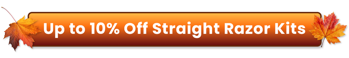 Up to 10% Off Straight Razor Kits