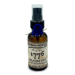  1776 Beard Oil by Long Rifle sold by Naked Armor Razors