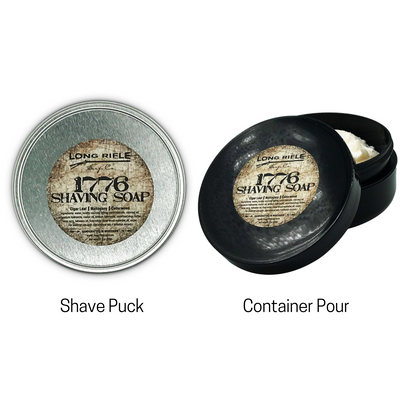  1776 Shaving Soap by Long Rifle sold by Naked Armor Razors