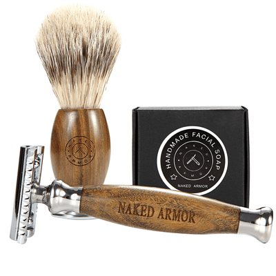  Spartacus Safety Razor Kit by Naked Armor sold by Naked Armor Razors