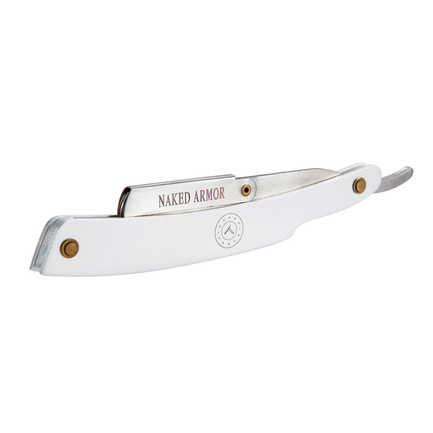  Samson Shavette Straight Razor | Silver by Naked Armor sold by Naked Armor Razors