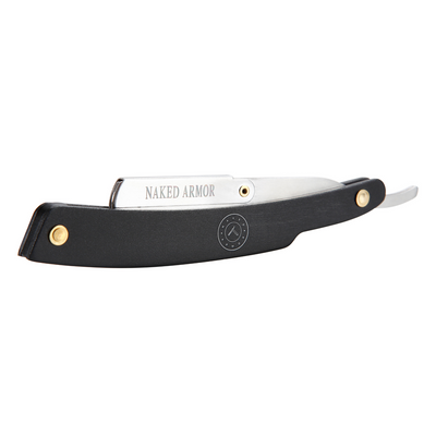  Samson Shavette Straight Razor | Black by Naked Armor sold by Naked Armor Razors