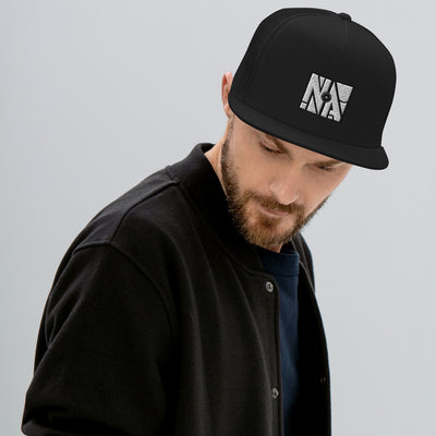 Black NA 5-Panel Trucker Cap by Naked Armor sold by Naked Armor Razors