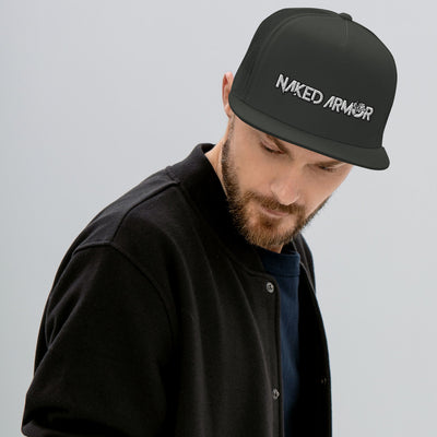 Charcoal Naked Armor 5-Panel Trucker Cap by Naked Armor sold by Naked Armor Razors