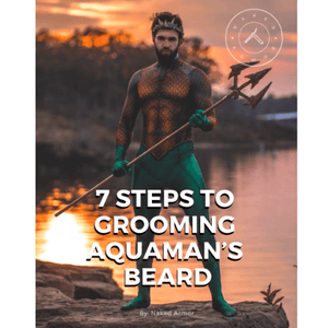  7 Steps To Grooming Aquaman's Beard by Naked Armor sold by Naked Armor Razors