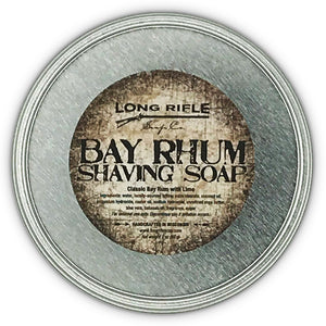  Bay Rhum Shaving Soap by Long Rifle sold by Naked Armor Razors