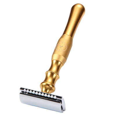  Bleoberis Closed Comb Safety Razor | Gold by Naked Armor sold by Naked Armor Razors