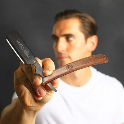  Brandelis Shavette Straight Razor by Naked Armor sold by Naked Armor Razors