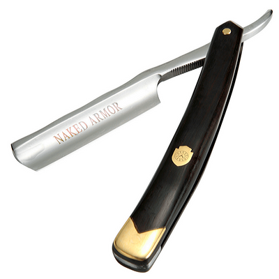  Bela Stainless Steel Straight Razor by Naked Armor sold by Naked Armor Razors