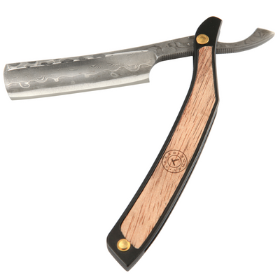  Damascus Straight Razor Kit by Naked Armor sold by Naked Armor Razors