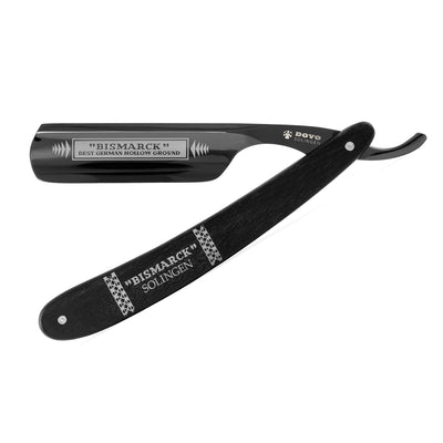 Dovo Bismarck 6/8" Straight Razor | Black