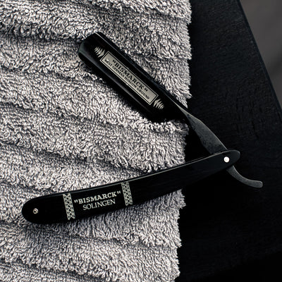 Dovo Bismarck 6/8" Straight Razor | Black
