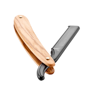  Dovo Olive Wood Shavette by Dovo sold by Naked Armor Razors