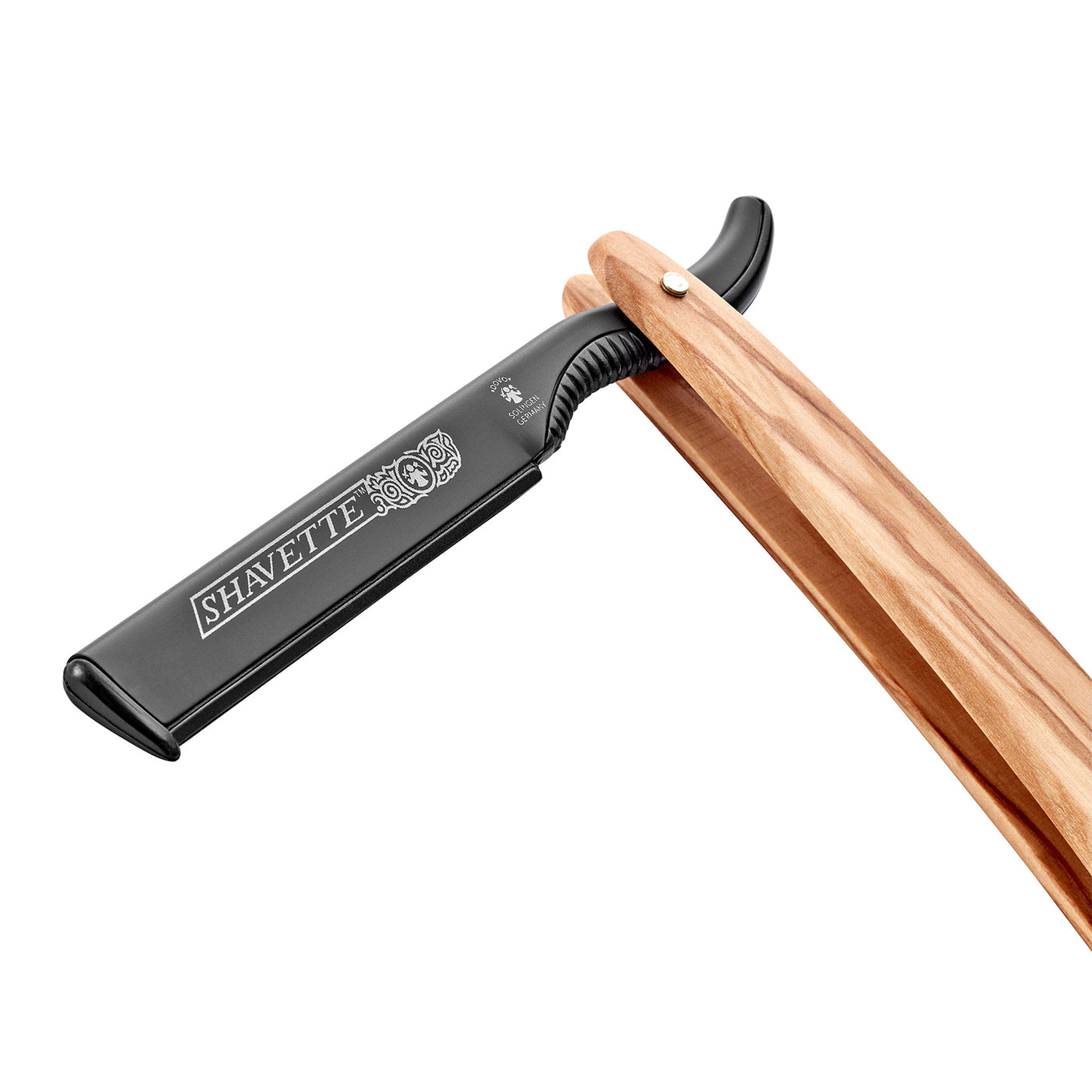 Dovo Olive Wood Shavette Naked Armor Naked Armor Razors