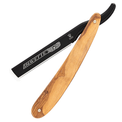  Dovo Olive Wood Shavette by Dovo sold by Naked Armor Razors