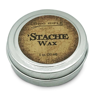  Hunting Lodge Mustache Wax by Long Rifle sold by Naked Armor Razors