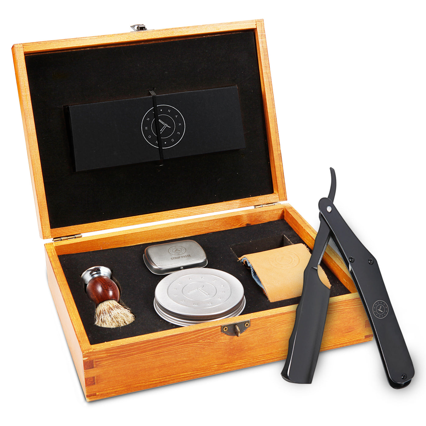  Lancelot Straight Razor Kit by Naked Armor sold by Naked Armor Razors