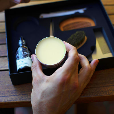  Hunting Lodge Mustache Wax by Long Rifle sold by Naked Armor Razors