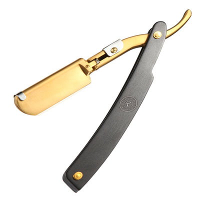  Lucan Shavette Straight Razor | Black by Naked Armor sold by Naked Armor Razors