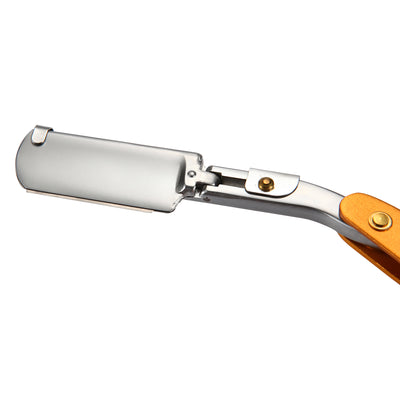  Lucan Shavette Straight Razor | Yellow by Naked Armor sold by Naked Armor Razors