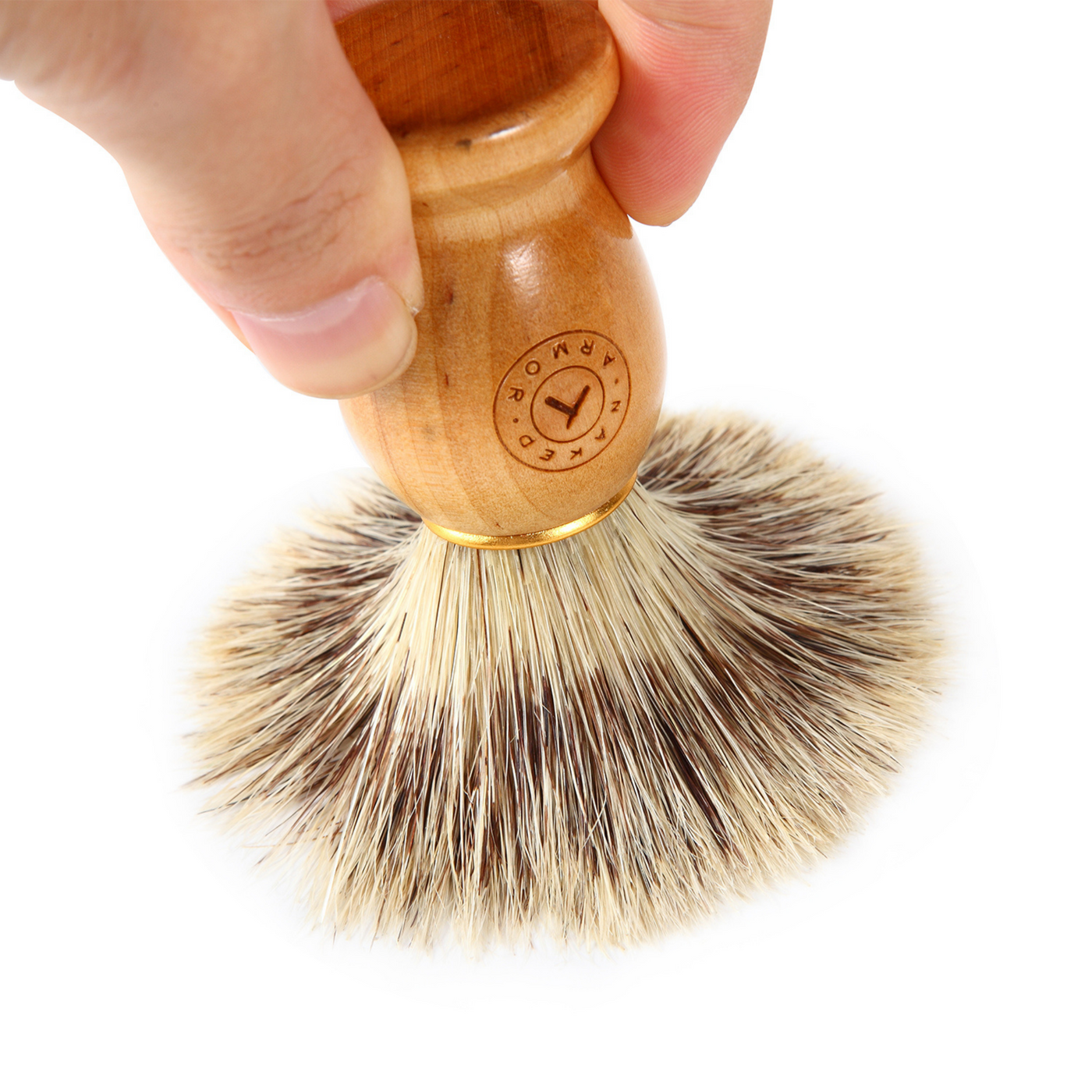  Lucan Wood Brush by Naked Armor sold by Naked Armor Razors