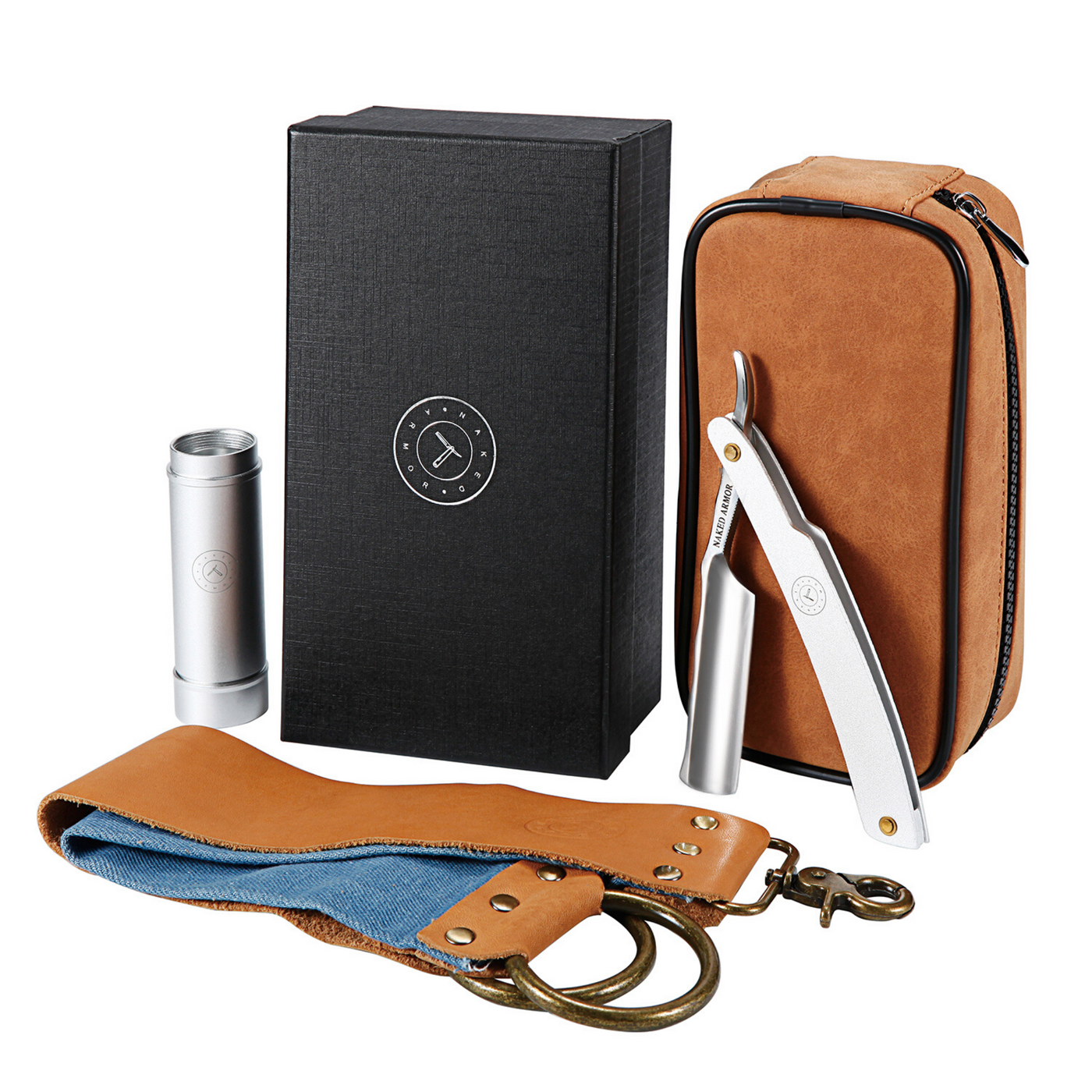  Merlin Straight Razor Travel Kit by Naked Armor sold by Naked Armor Razors