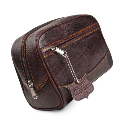  Parker Leather Travel Dopp Kit by Parker sold by Naked Armor Razors