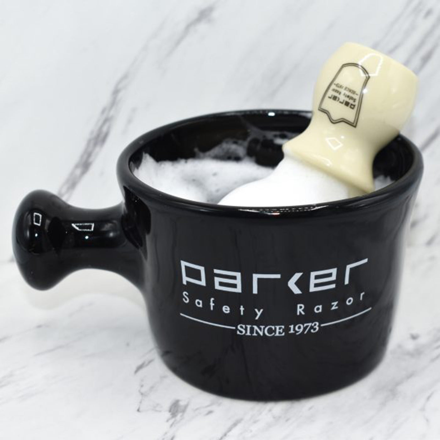  Parker Stoneware Apothecary Shaving Mug by Parker sold by Naked Armor Razors