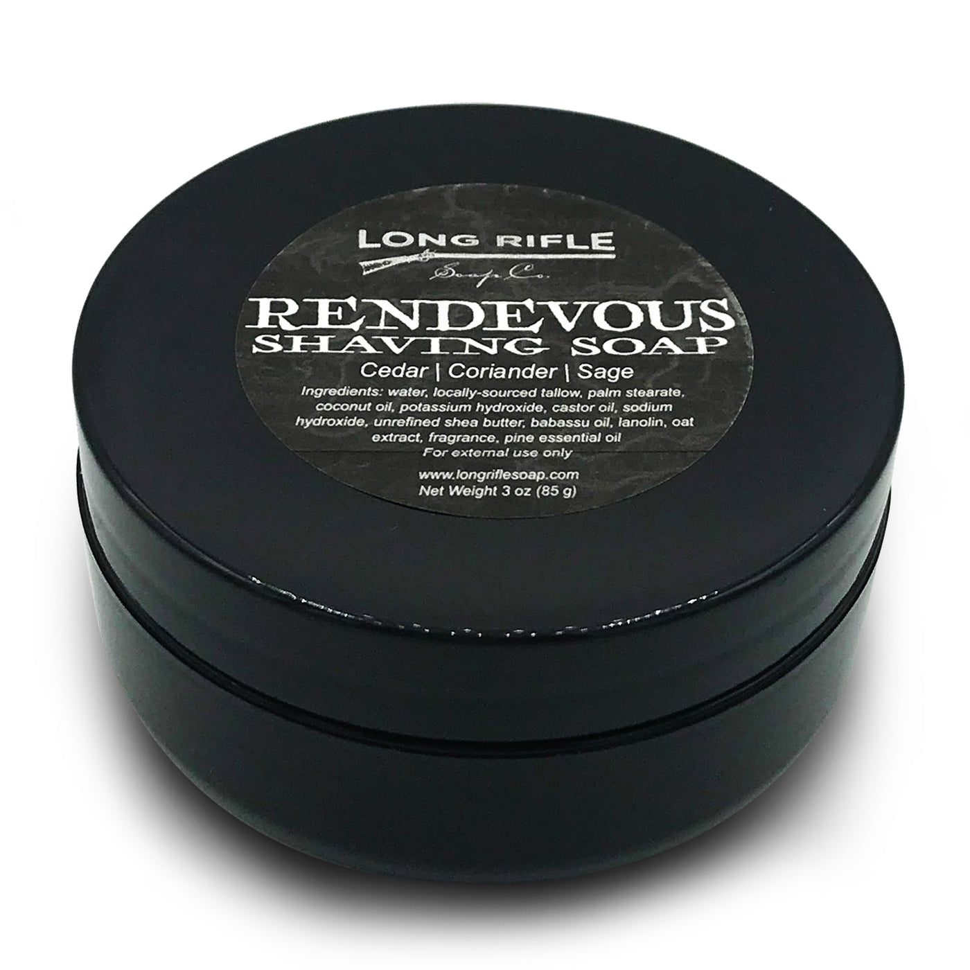  Rendezvous Shaving Soap by Long Rifle sold by Naked Armor Razors