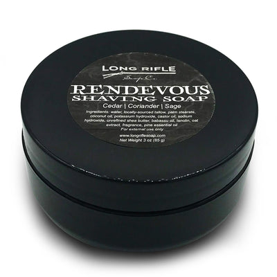  Rendezvous Shaving Soap by Long Rifle sold by Naked Armor Razors