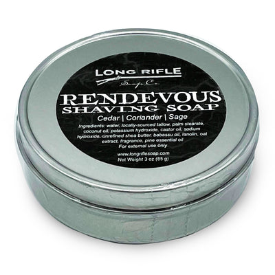  Rendezvous Shaving Soap by Long Rifle sold by Naked Armor Razors