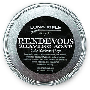  Rendezvous Shaving Soap by Long Rifle sold by Naked Armor Razors