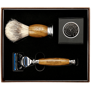  Spartan Sandalwood Shave Kit by Naked Armor sold by Naked Armor Razors