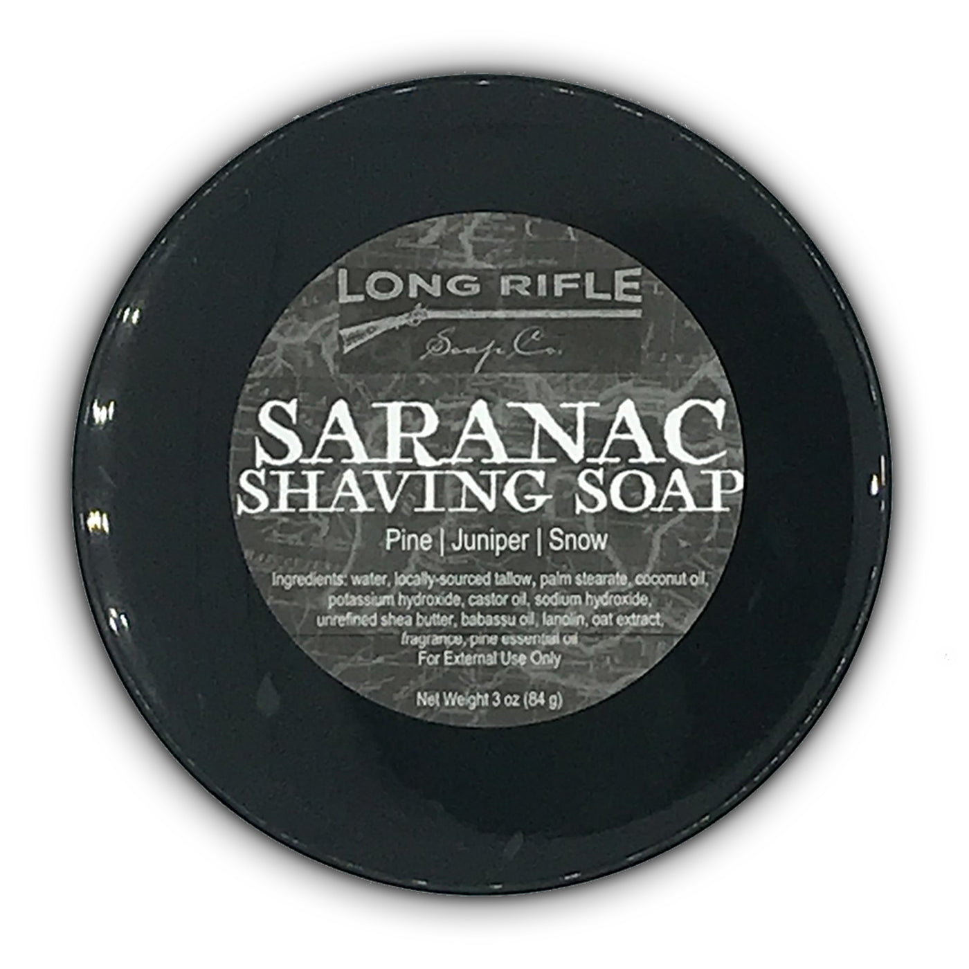  Saranac Shaving Soap by Long Rifle sold by Naked Armor Razors