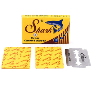  Shark Super Chrome Double Edge Blades by Parker sold by Naked Armor Razors