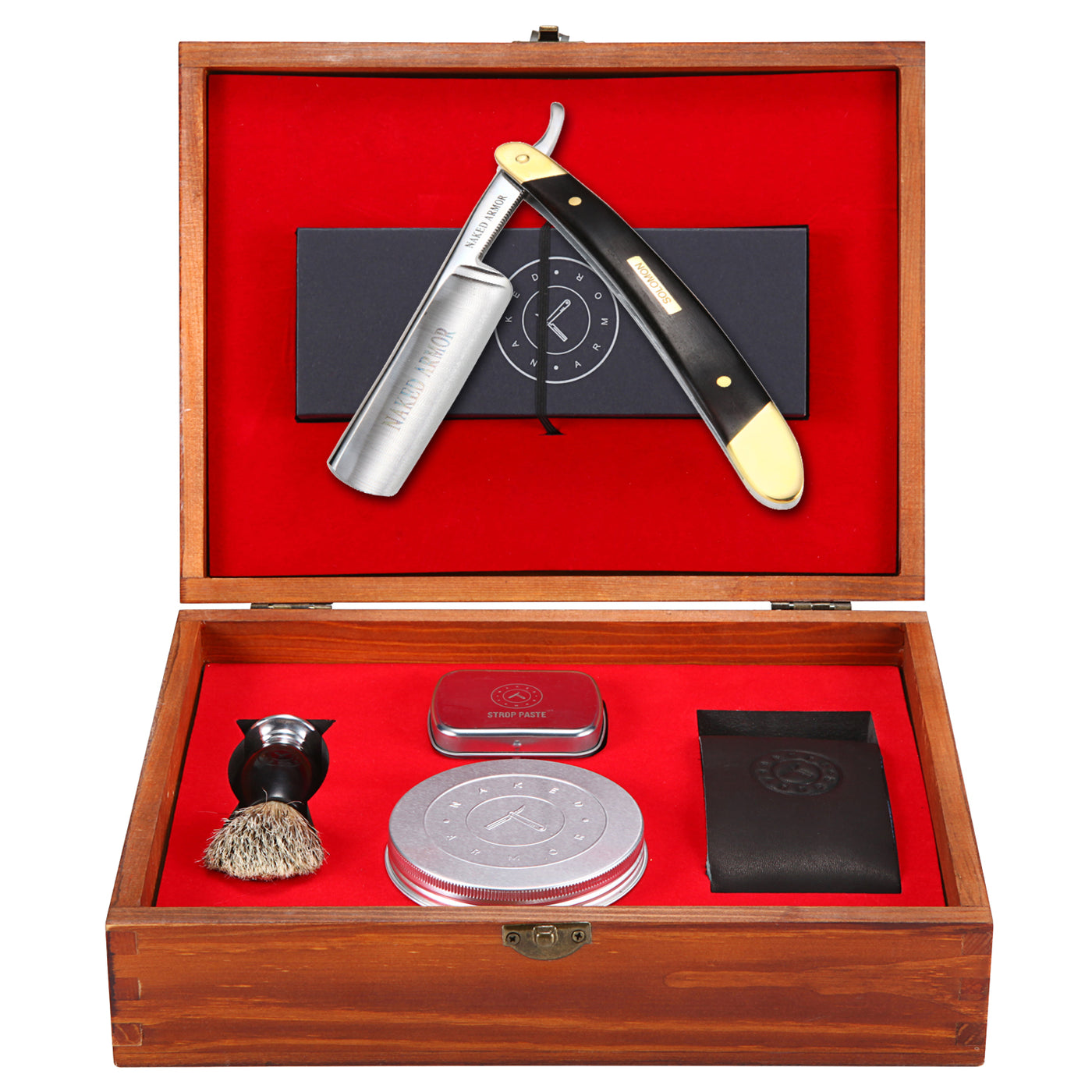 Staight Razer Kit Straight Razor Kits & Wet Shave Gear - Naked Armor – Naked Armor Razors